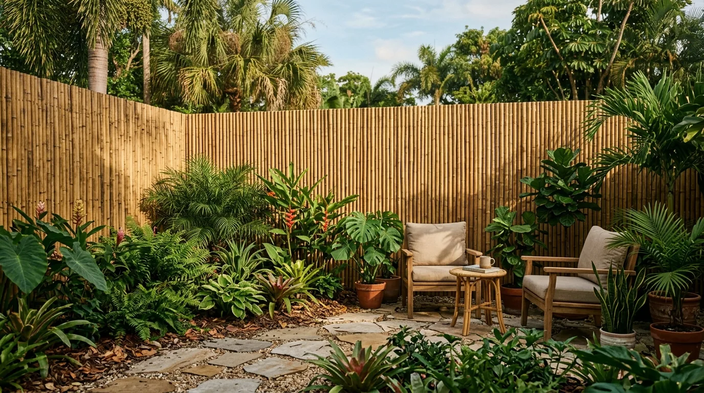 Bamboo Privacy Fence